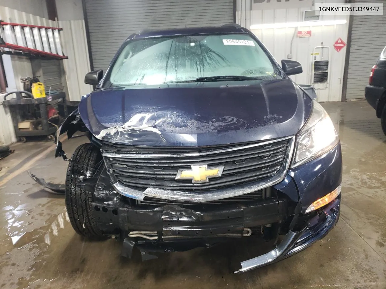 2015 Chevrolet Traverse Ls VIN: 1GNKVFED5FJ349447 Lot: 80649124