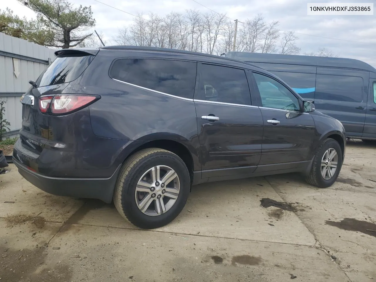 2015 Chevrolet Traverse Lt VIN: 1GNKVHKDXFJ353865 Lot: 80724684