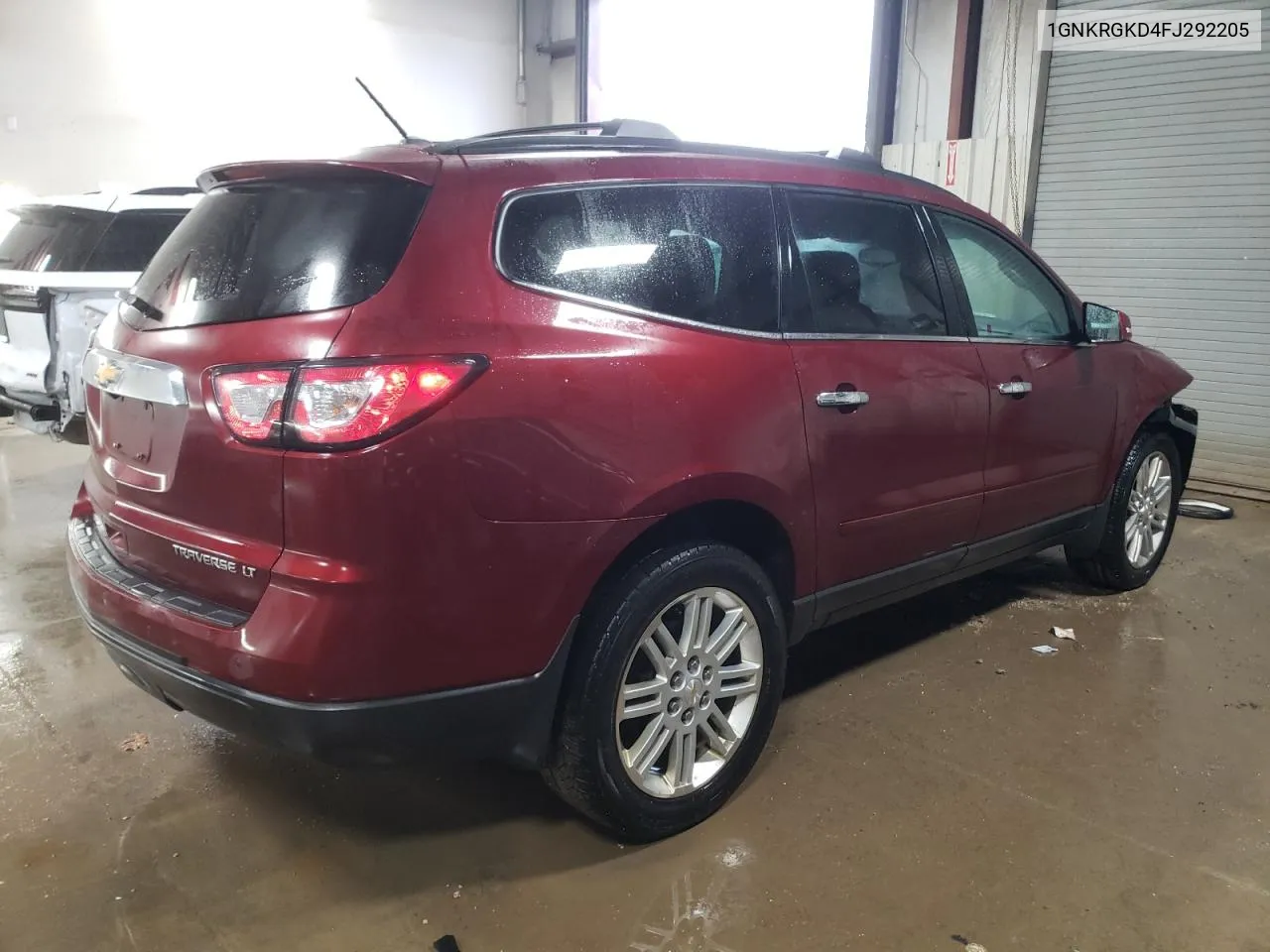 2015 Chevrolet Traverse Lt VIN: 1GNKRGKD4FJ292205 Lot: 80735054