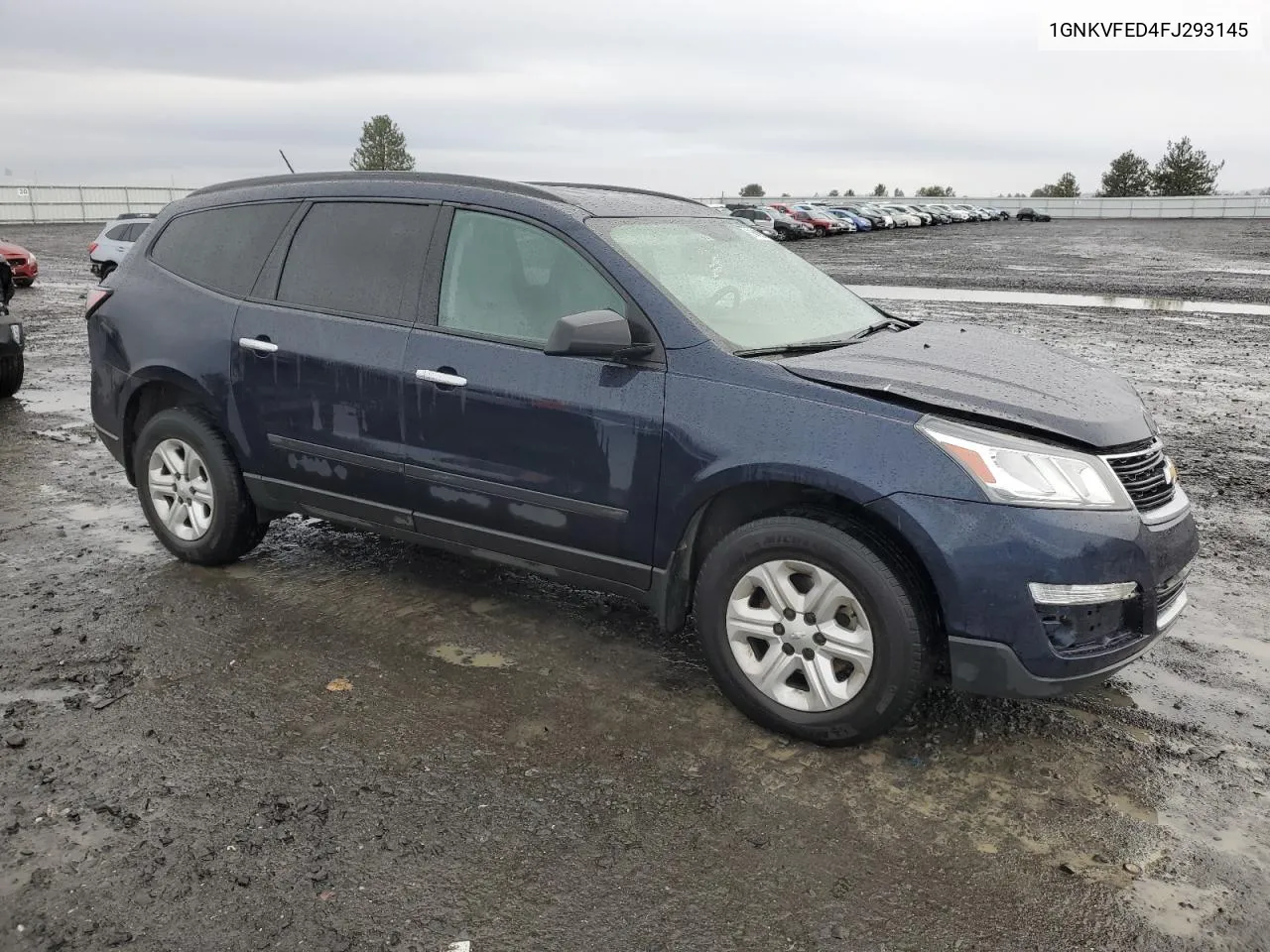 2015 Chevrolet Traverse Ls VIN: 1GNKVFED4FJ293145 Lot: 81643684