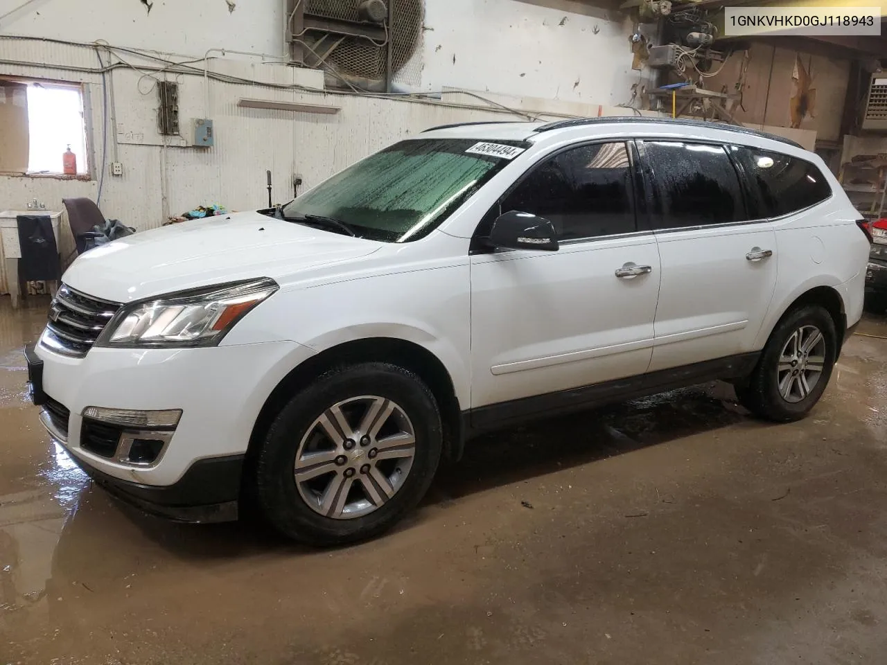 1GNKVHKD0GJ118943 2016 Chevrolet Traverse Lt