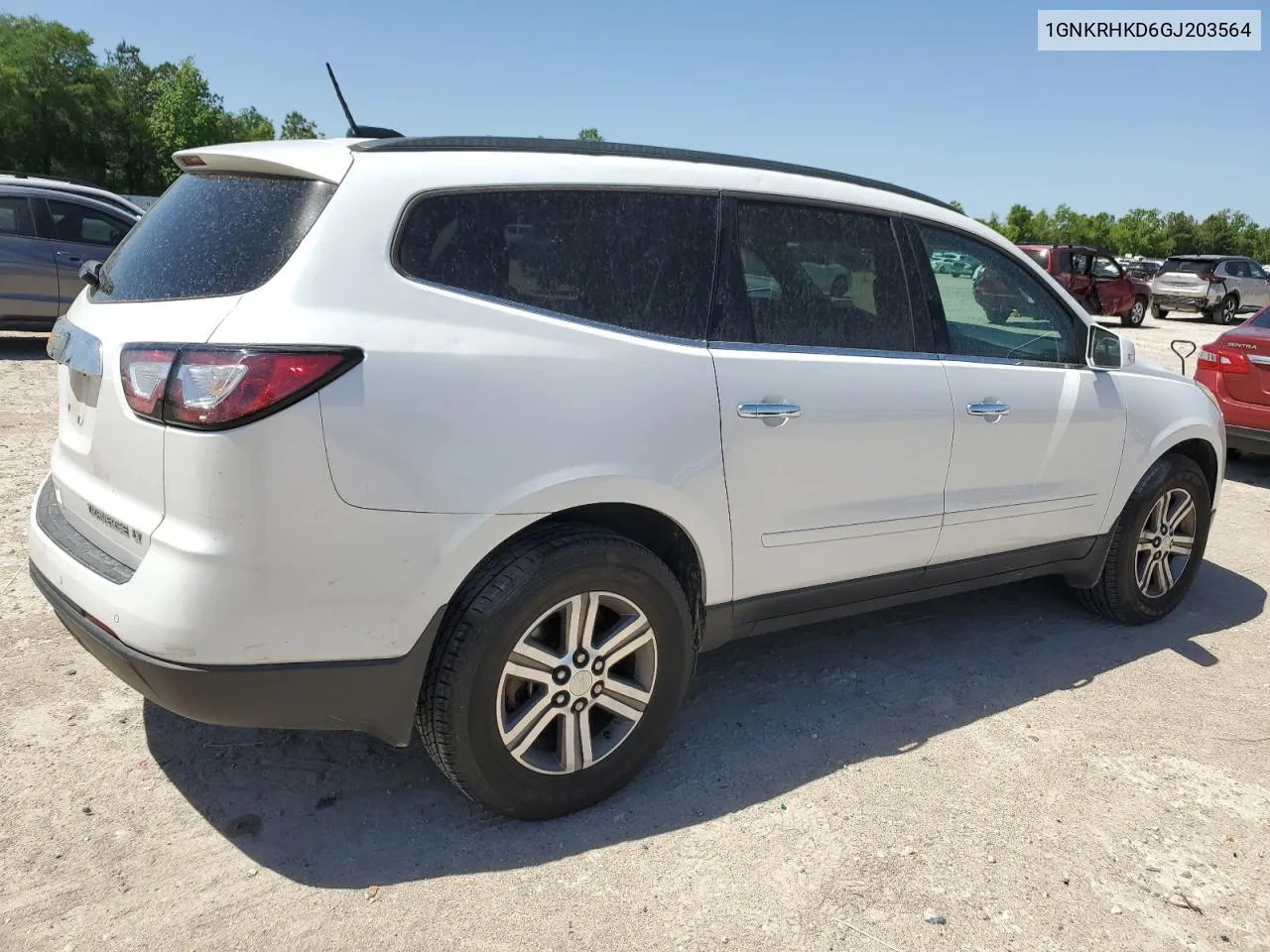 2016 Chevrolet Traverse Lt VIN: 1GNKRHKD6GJ203564 Lot: 49179204