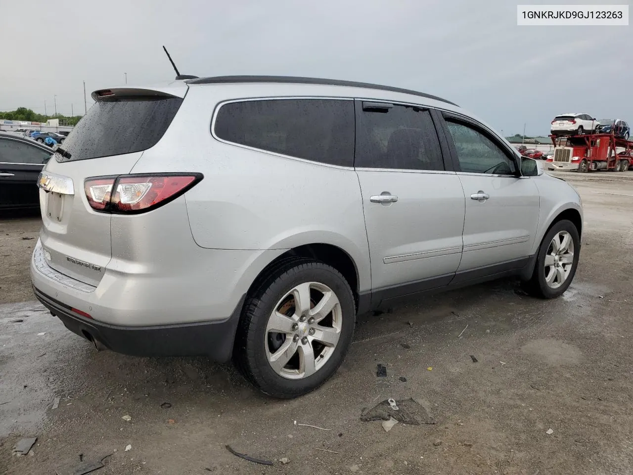 2016 Chevrolet Traverse Ltz VIN: 1GNKRJKD9GJ123263 Lot: 54176504