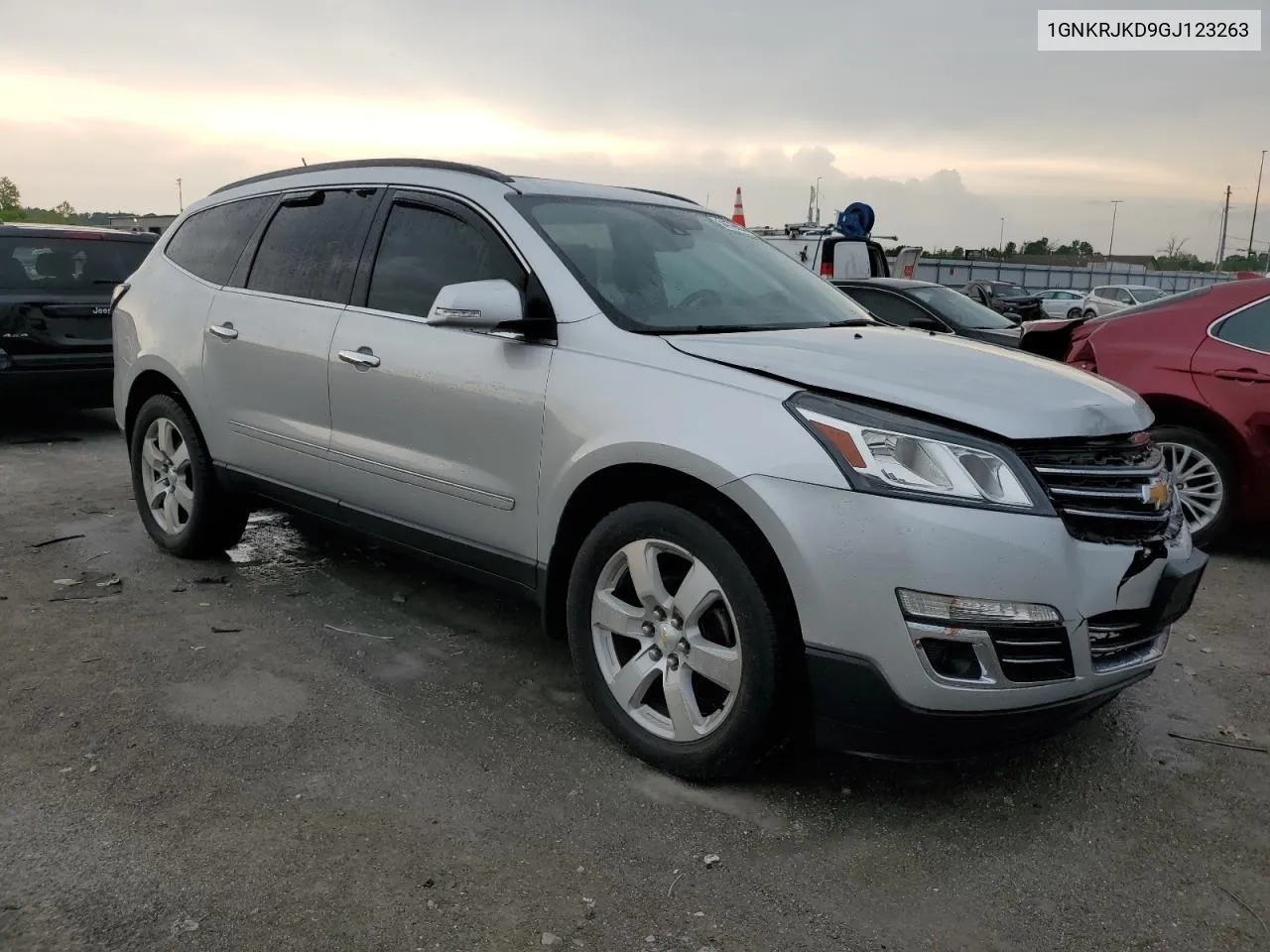 2016 Chevrolet Traverse Ltz VIN: 1GNKRJKD9GJ123263 Lot: 54176504