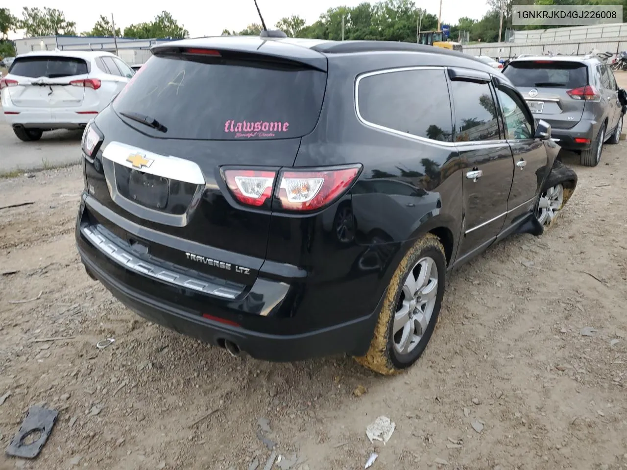 1GNKRJKD4GJ226008 2016 Chevrolet Traverse Ltz