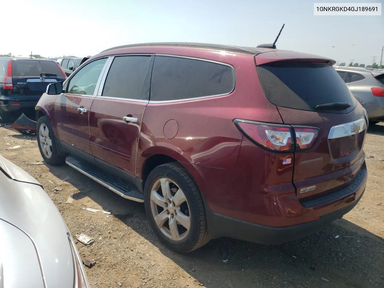 1GNKRGKD4GJ189691 2016 Chevrolet Traverse Lt