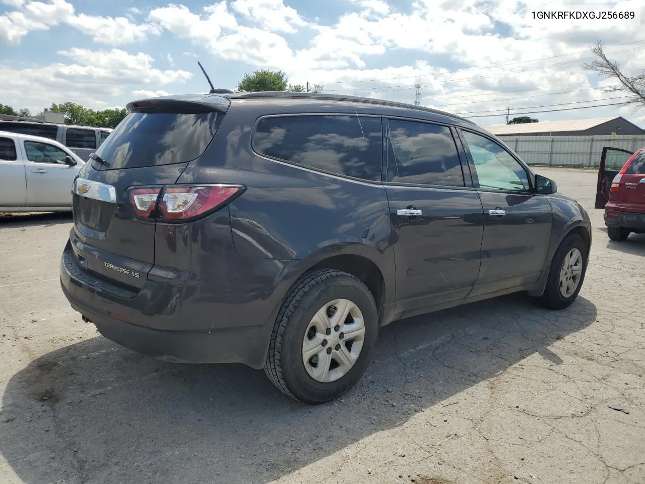 2016 Chevrolet Traverse Ls VIN: 1GNKRFKDXGJ256689 Lot: 59684804