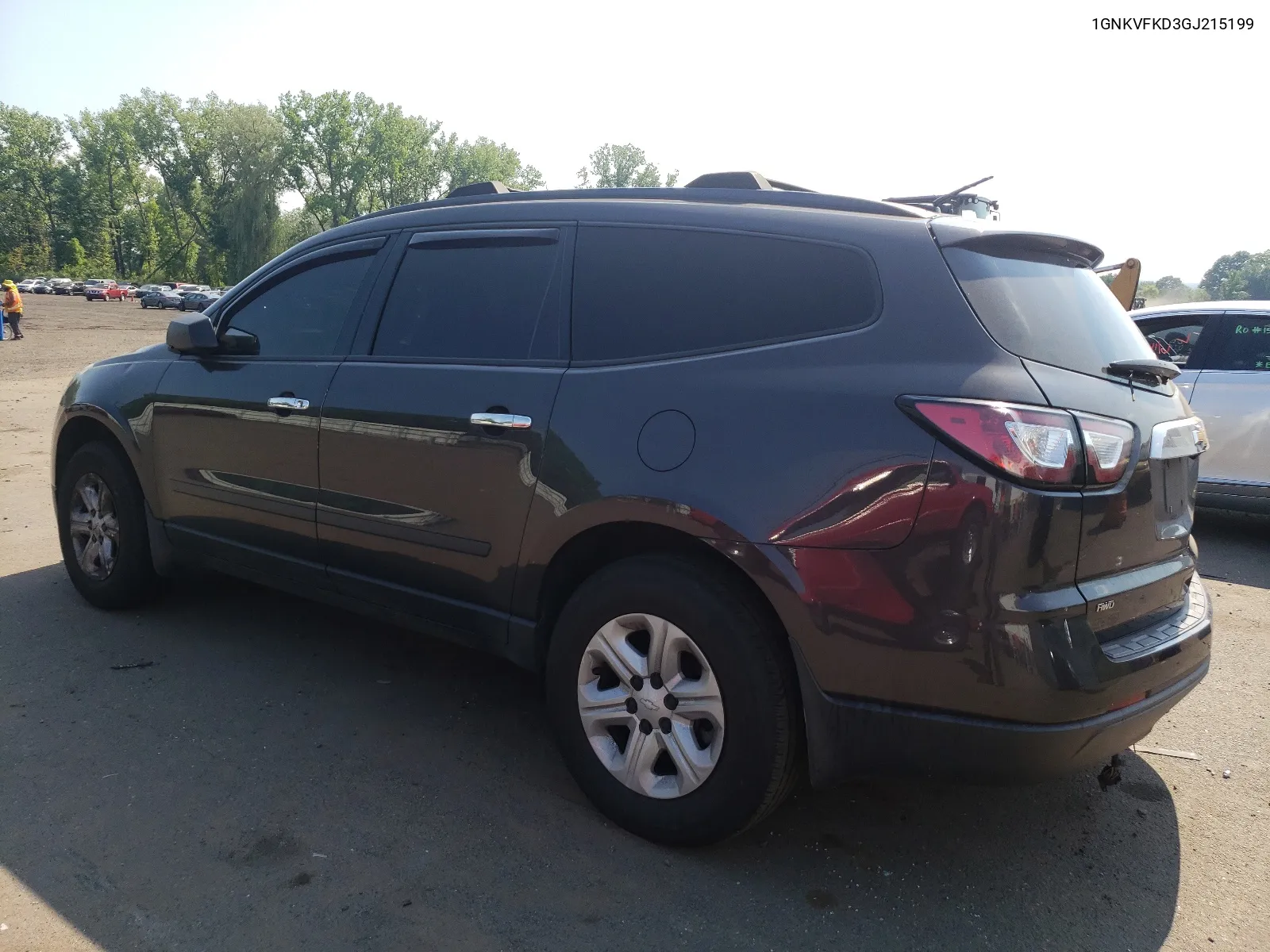 2016 Chevrolet Traverse Ls VIN: 1GNKVFKD3GJ215199 Lot: 60028284