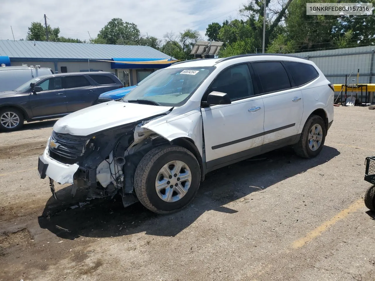 2016 Chevrolet Traverse Ls VIN: 1GNKRFED8GJ157316 Lot: 60634264