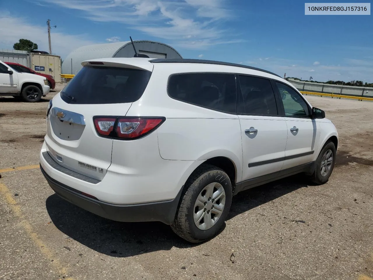 2016 Chevrolet Traverse Ls VIN: 1GNKRFED8GJ157316 Lot: 60634264