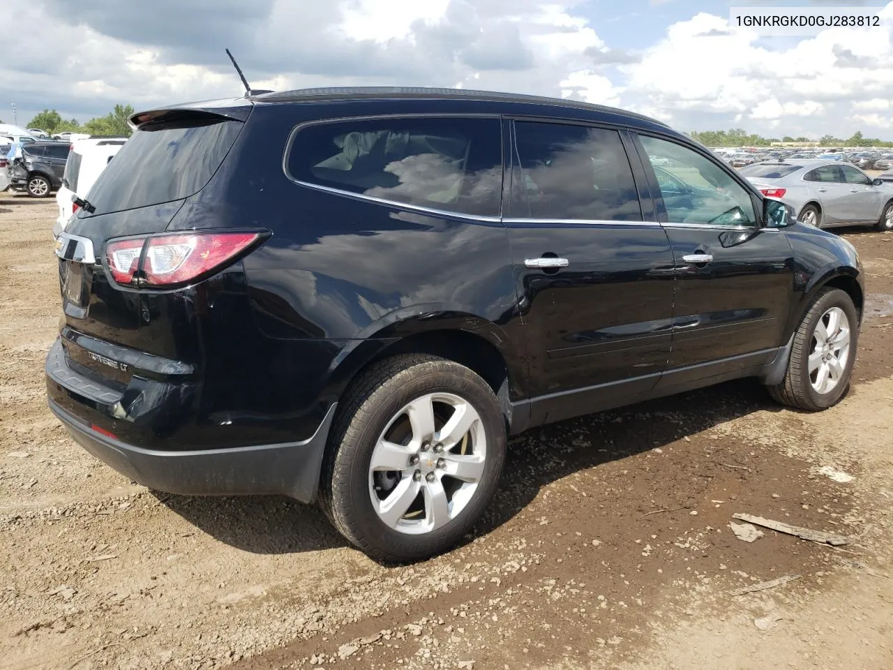 2016 Chevrolet Traverse Lt VIN: 1GNKRGKD0GJ283812 Lot: 61998014