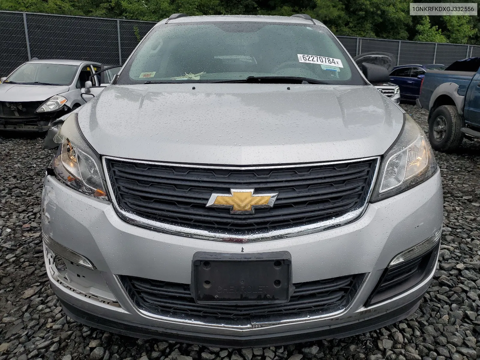 2016 Chevrolet Traverse Ls VIN: 1GNKRFKDXGJ332556 Lot: 62270784