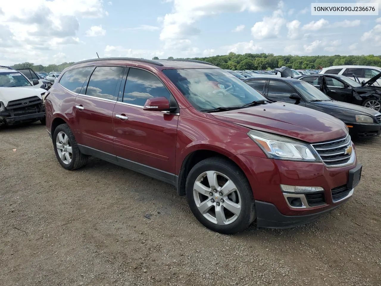 1GNKVGKD9GJ236676 2016 Chevrolet Traverse Lt