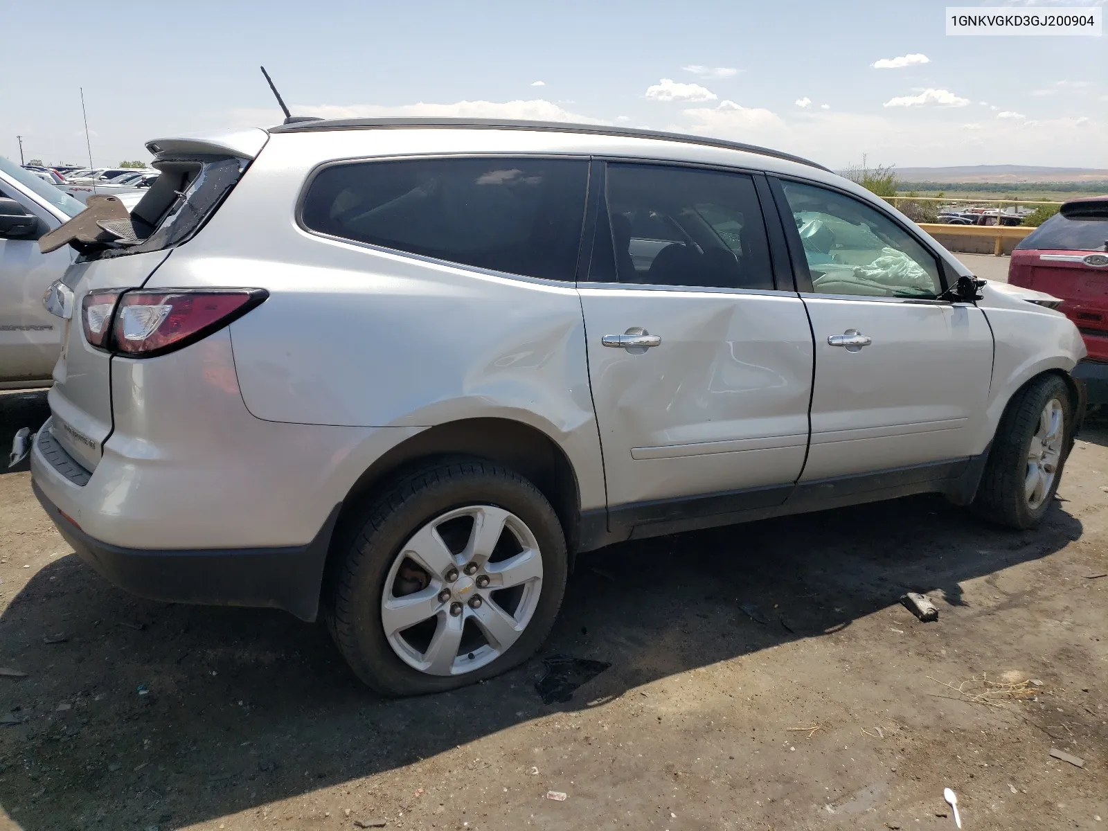 2016 Chevrolet Traverse Lt VIN: 1GNKVGKD3GJ200904 Lot: 62513514