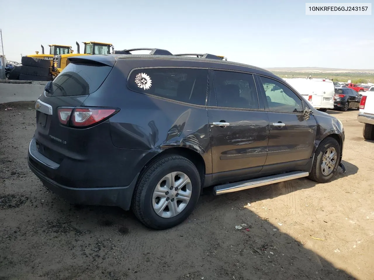 2016 Chevrolet Traverse Ls VIN: 1GNKRFED6GJ243157 Lot: 64924574