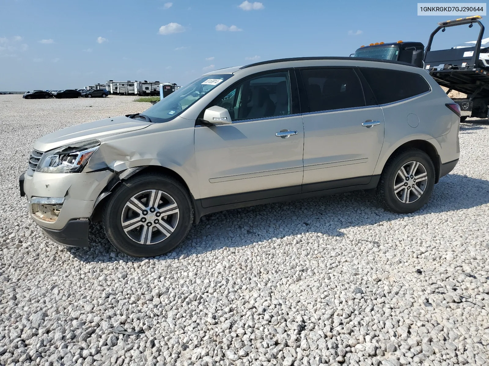 2016 Chevrolet Traverse Lt VIN: 1GNKRGKD7GJ290644 Lot: 65165814