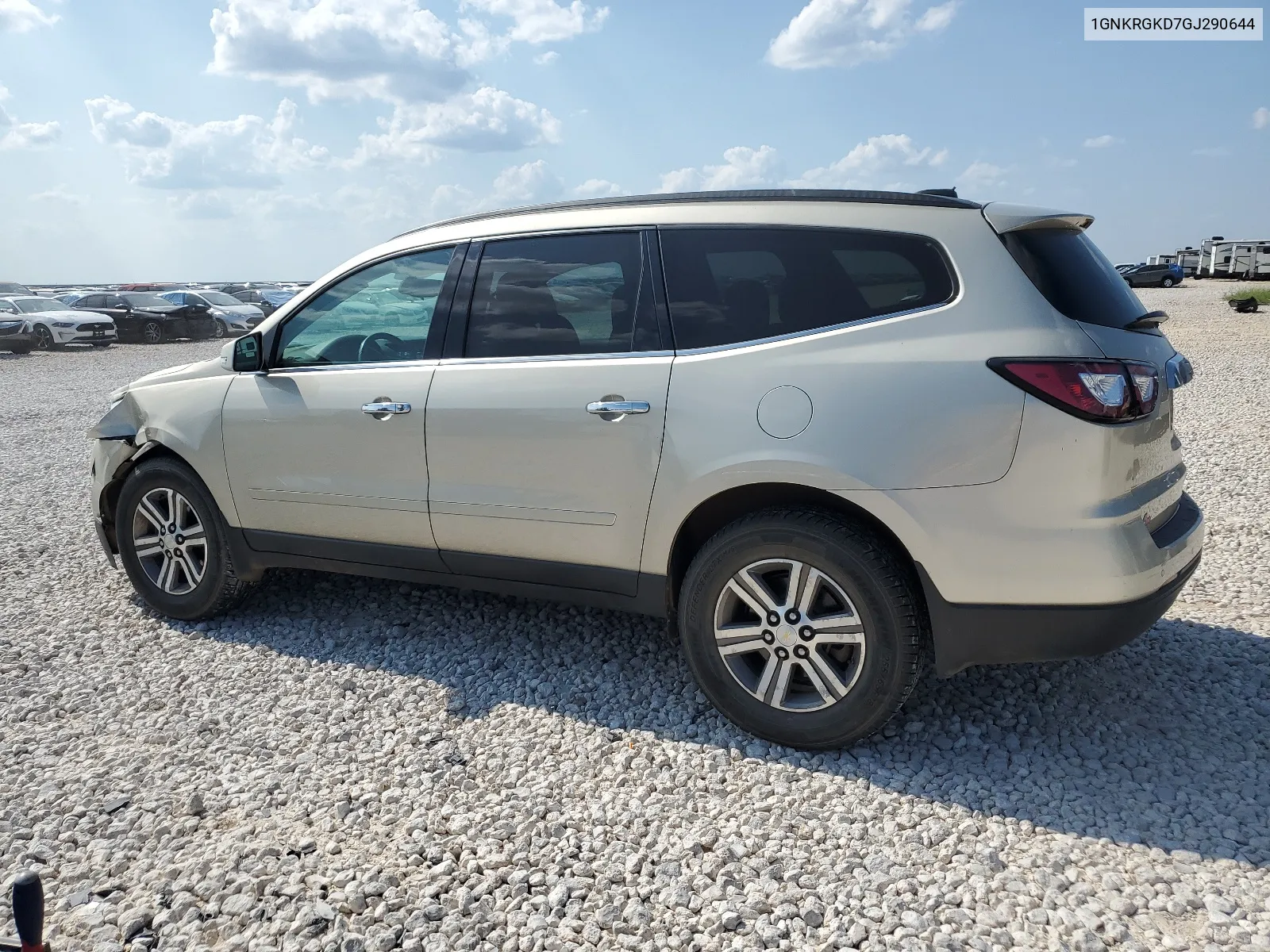 2016 Chevrolet Traverse Lt VIN: 1GNKRGKD7GJ290644 Lot: 65165814