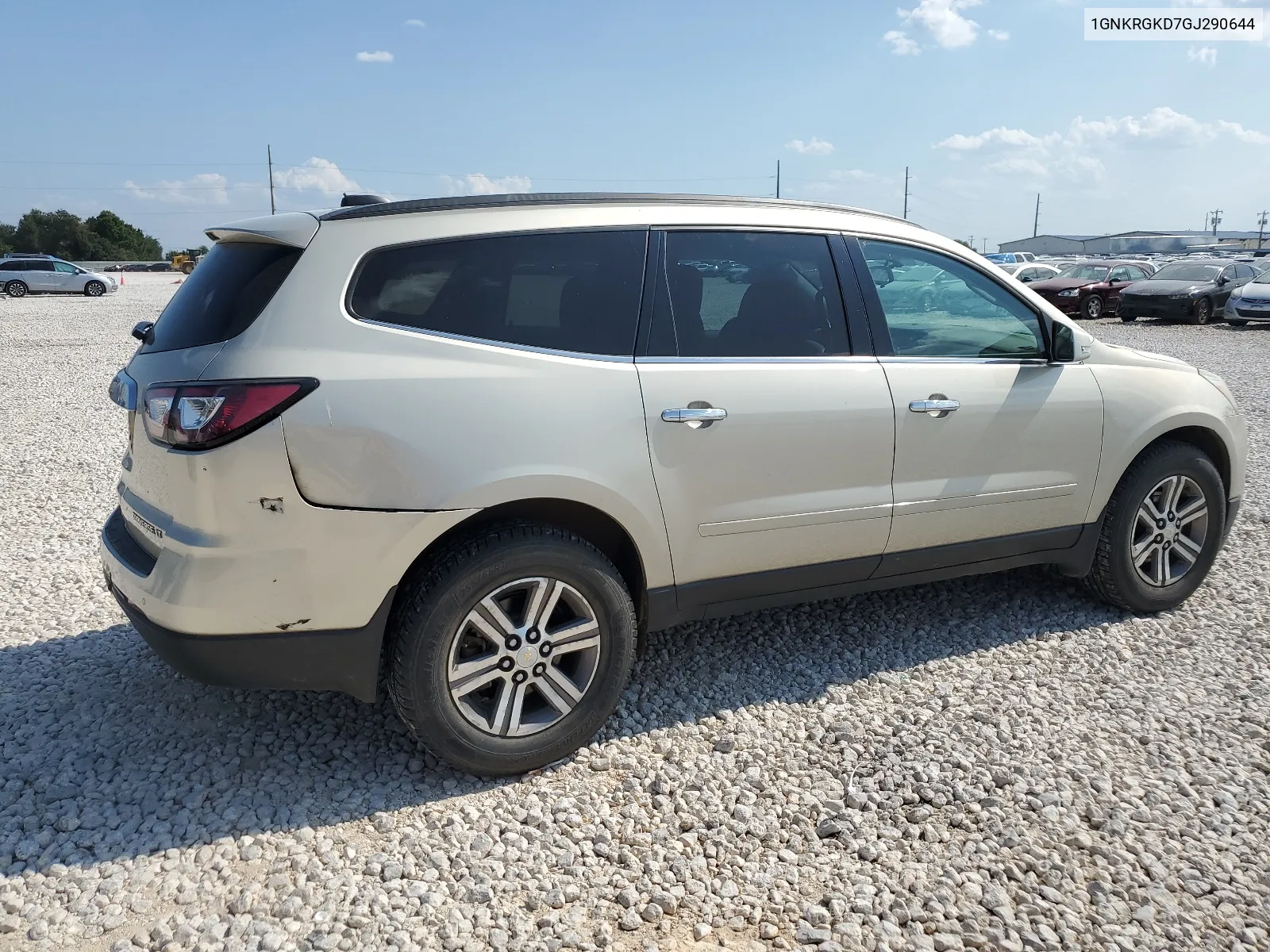 2016 Chevrolet Traverse Lt VIN: 1GNKRGKD7GJ290644 Lot: 65165814