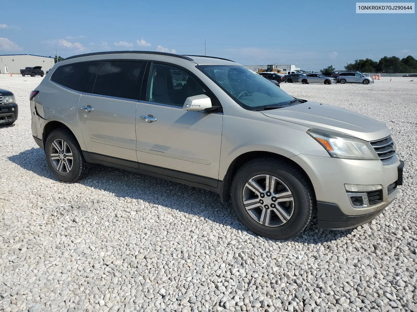 2016 Chevrolet Traverse Lt VIN: 1GNKRGKD7GJ290644 Lot: 65165814