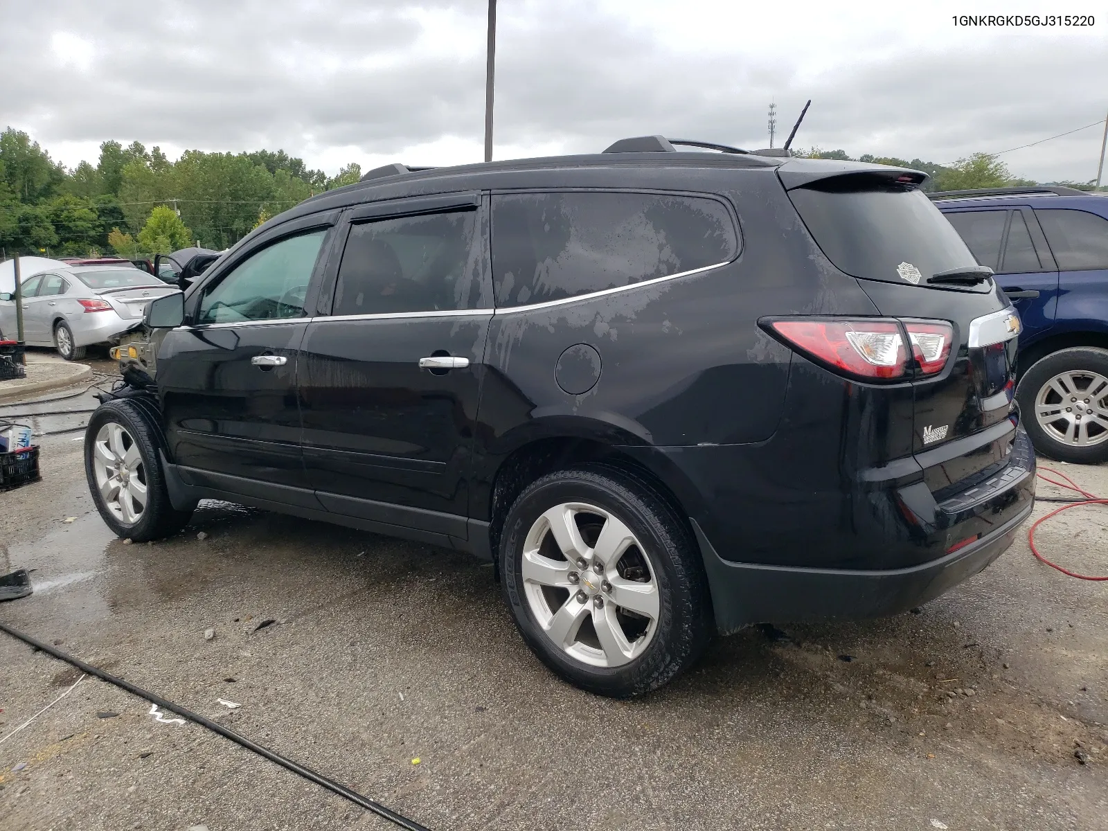 2016 Chevrolet Traverse Lt VIN: 1GNKRGKD5GJ315220 Lot: 65479154