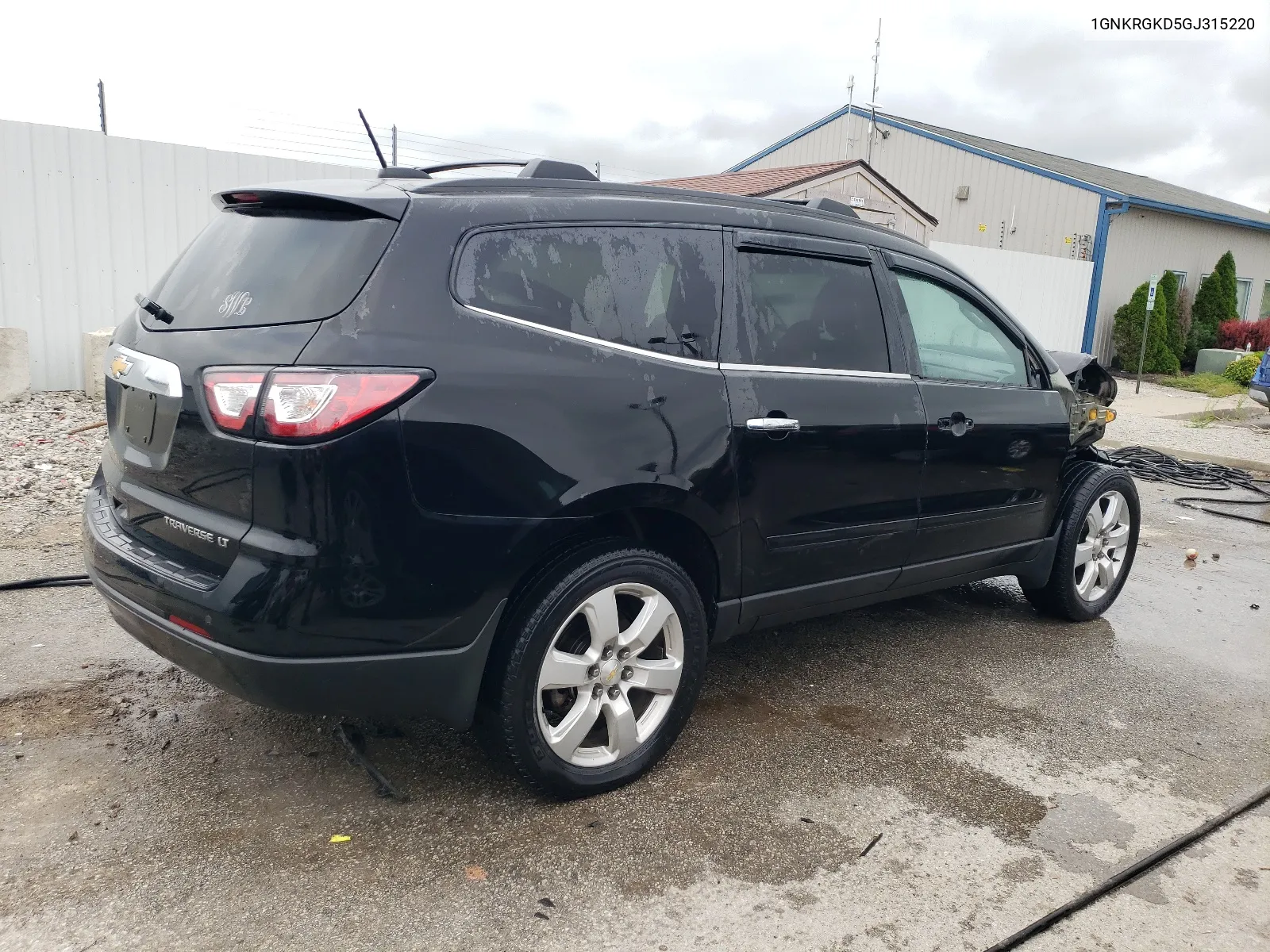 2016 Chevrolet Traverse Lt VIN: 1GNKRGKD5GJ315220 Lot: 65479154