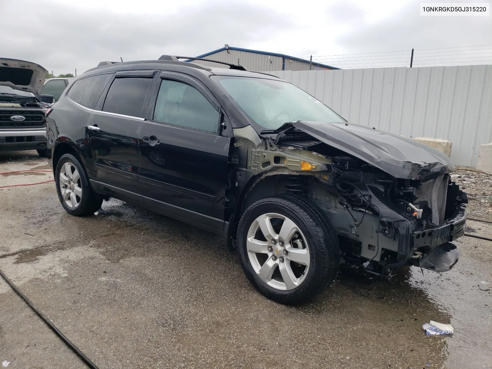 2016 Chevrolet Traverse Lt VIN: 1GNKRGKD5GJ315220 Lot: 65479154