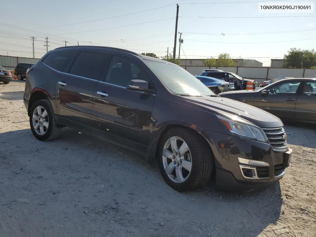 1GNKRGKD9GJ190691 2016 Chevrolet Traverse Lt