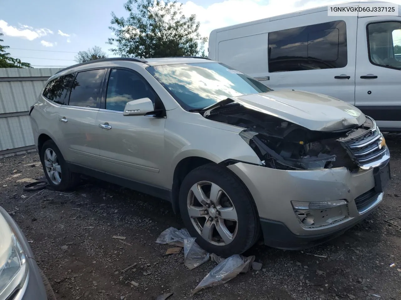 2016 Chevrolet Traverse Lt VIN: 1GNKVGKD6GJ337125 Lot: 67301484