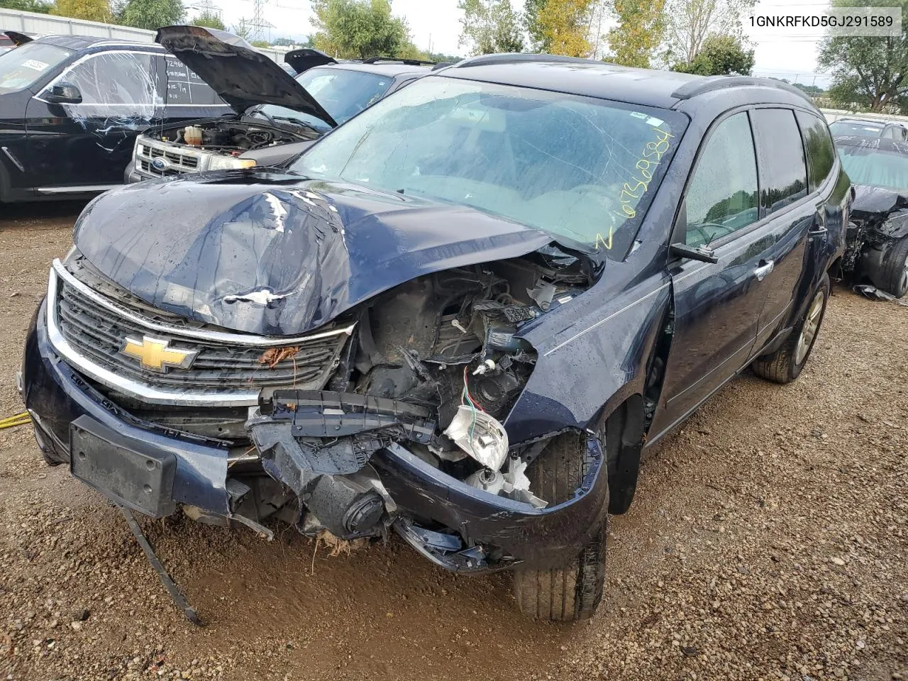 2016 Chevrolet Traverse Ls VIN: 1GNKRFKD5GJ291589 Lot: 67369584