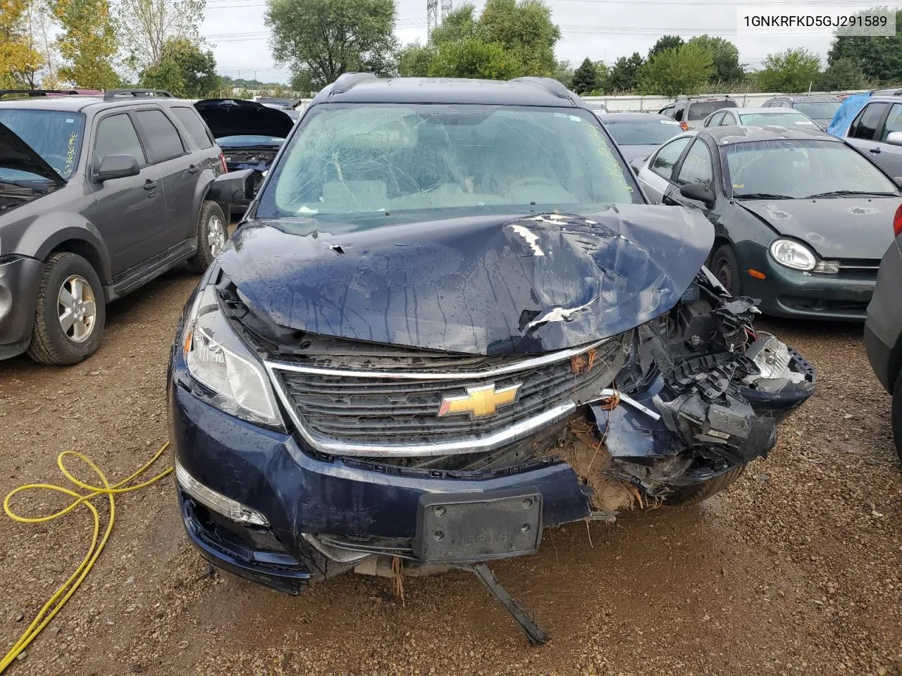 2016 Chevrolet Traverse Ls VIN: 1GNKRFKD5GJ291589 Lot: 67369584