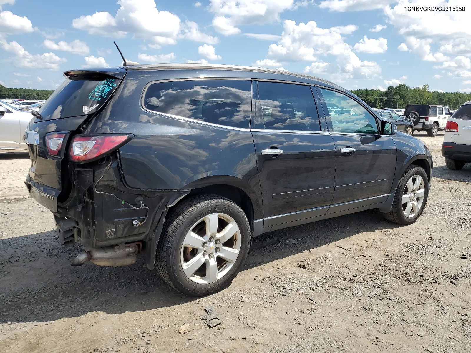 2016 Chevrolet Traverse Lt VIN: 1GNKVGKD9GJ315958 Lot: 67538844