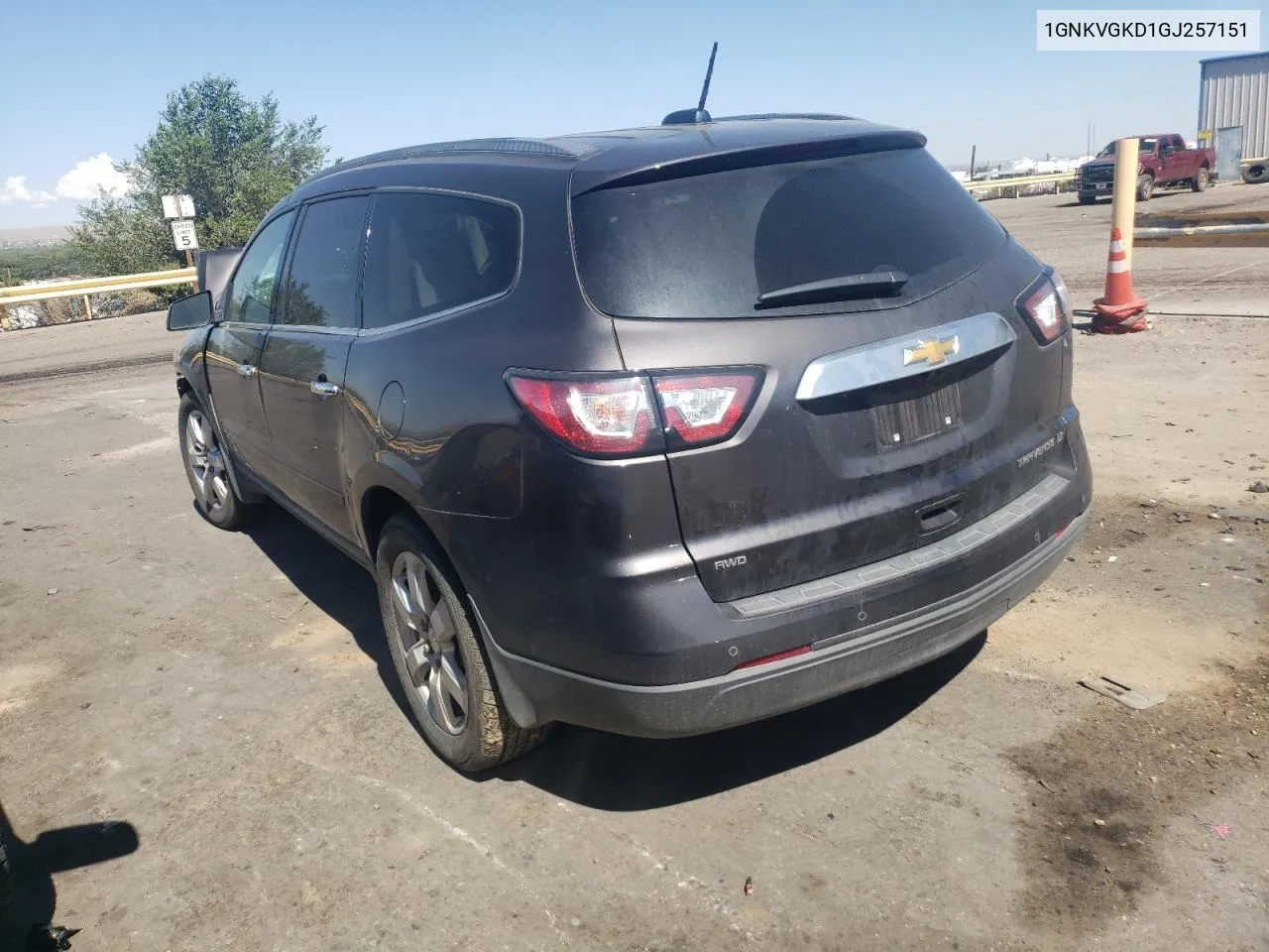 2016 Chevrolet Traverse Lt VIN: 1GNKVGKD1GJ257151 Lot: 67862764