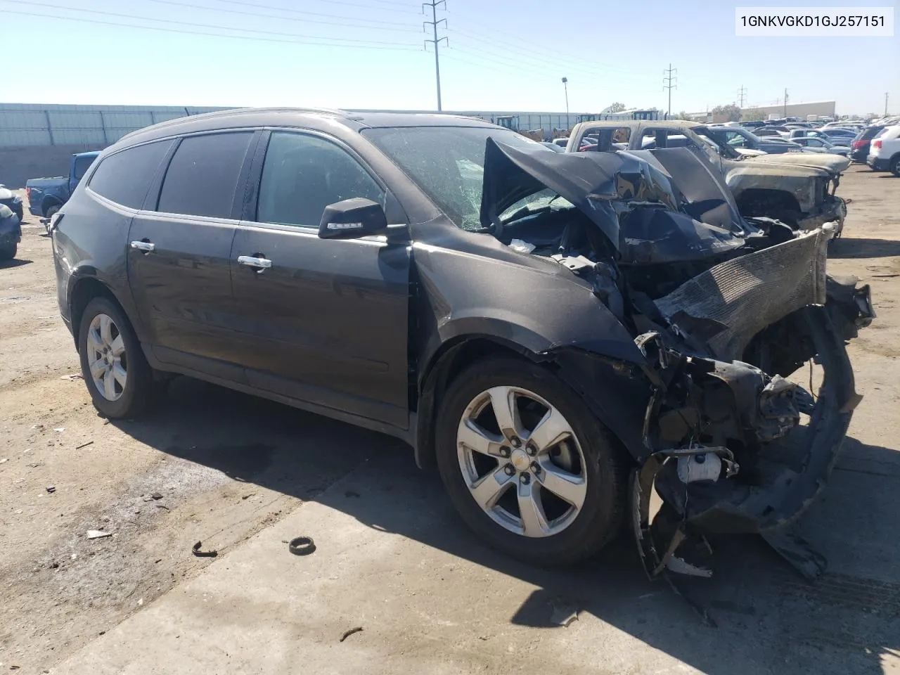 2016 Chevrolet Traverse Lt VIN: 1GNKVGKD1GJ257151 Lot: 67862764