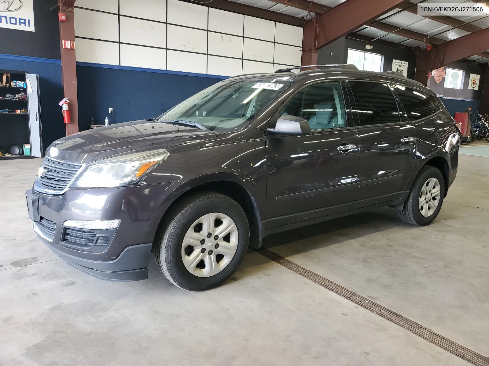 2016 Chevrolet Traverse Ls VIN: 1GNKVFKD2GJ271506 Lot: 68008794