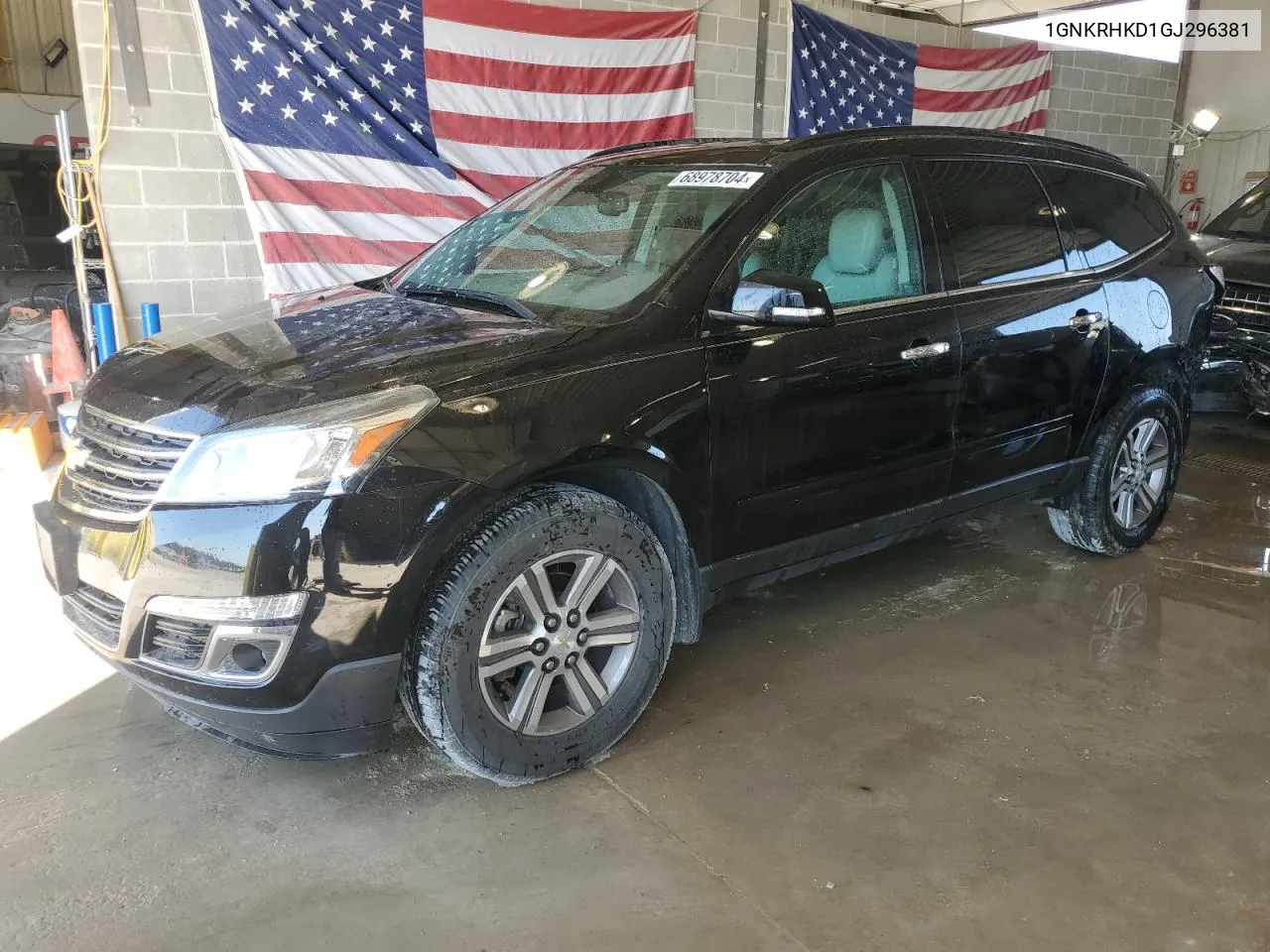 2016 Chevrolet Traverse Lt VIN: 1GNKRHKD1GJ296381 Lot: 68978704