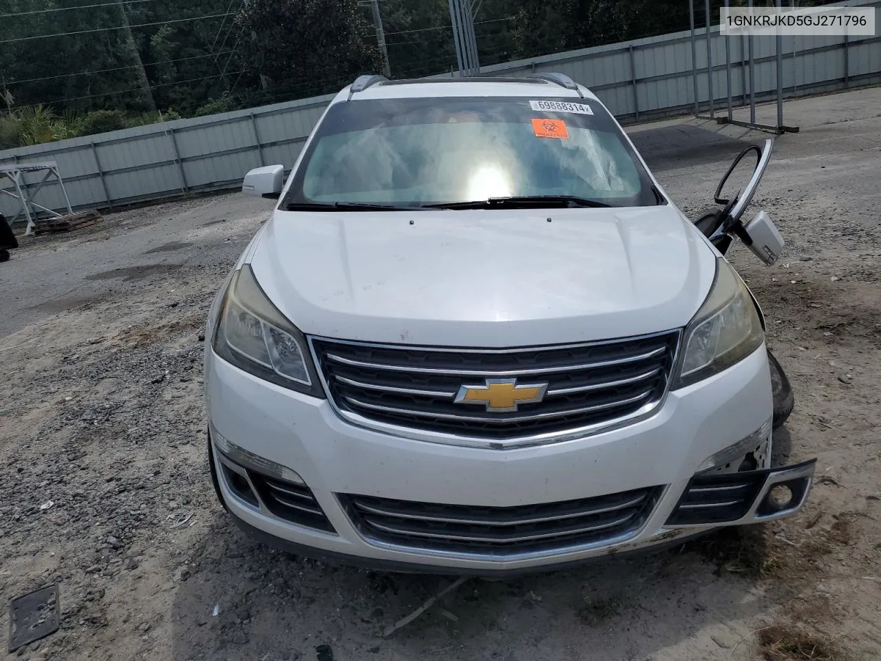 1GNKRJKD5GJ271796 2016 Chevrolet Traverse Ltz