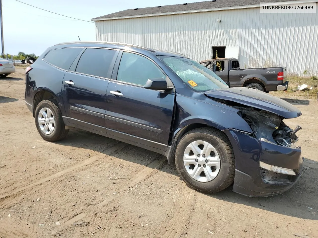 2016 Chevrolet Traverse Ls VIN: 1GNKREKD8GJ266489 Lot: 70040634