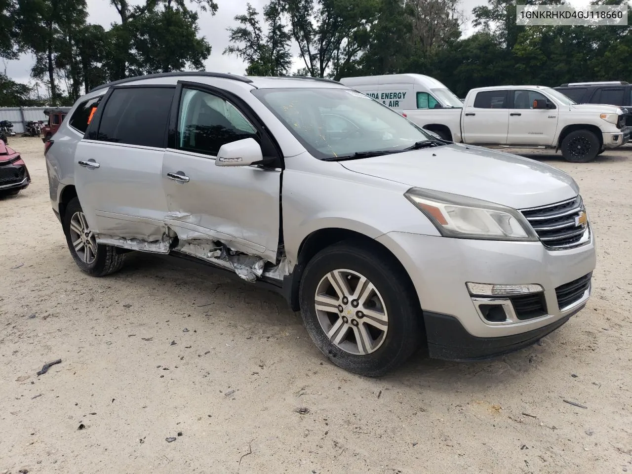 2016 Chevrolet Traverse Lt VIN: 1GNKRHKD4GJ118660 Lot: 70065744