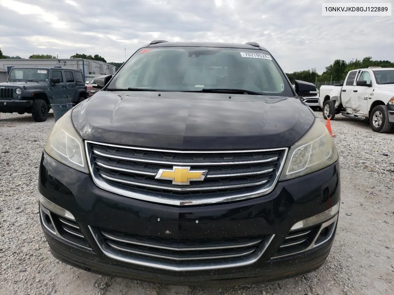 2016 Chevrolet Traverse Ltz VIN: 1GNKVJKD8GJ122889 Lot: 70219524