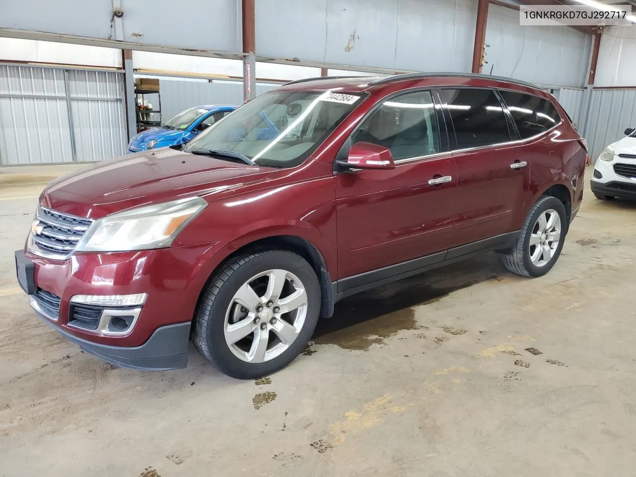 2016 Chevrolet Traverse Lt VIN: 1GNKRGKD7GJ292717 Lot: 70442884