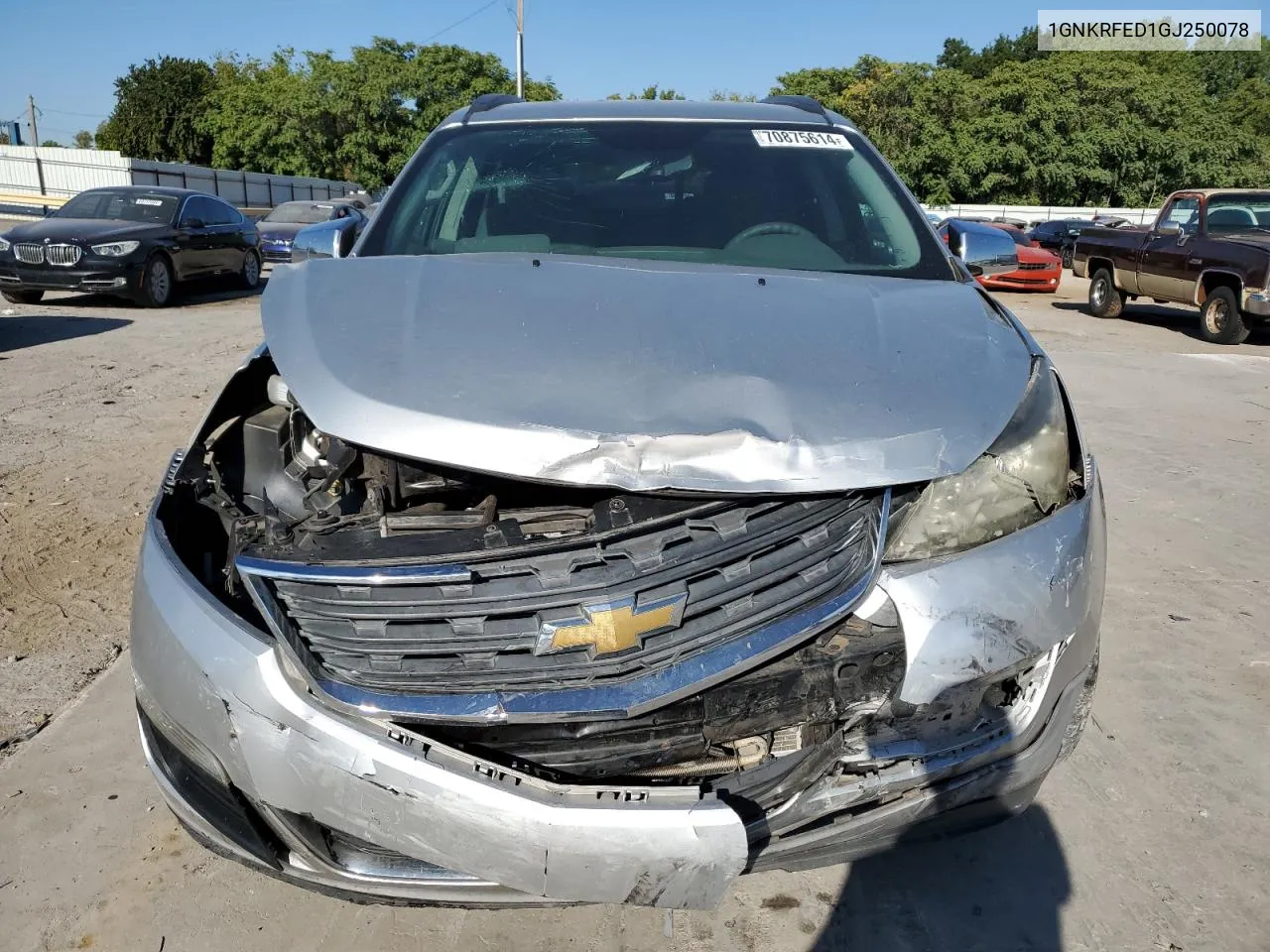 2016 Chevrolet Traverse Ls VIN: 1GNKRFED1GJ250078 Lot: 70875614