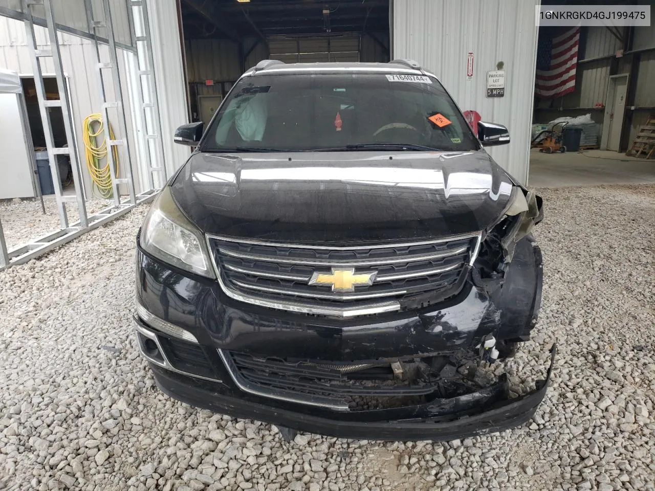 2016 Chevrolet Traverse Lt VIN: 1GNKRGKD4GJ199475 Lot: 71640744