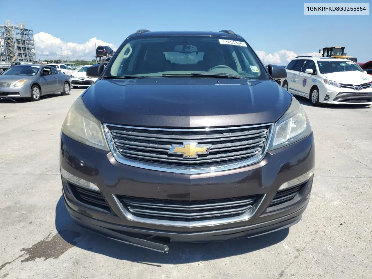 1GNKRFKD8GJ255864 2016 Chevrolet Traverse Ls