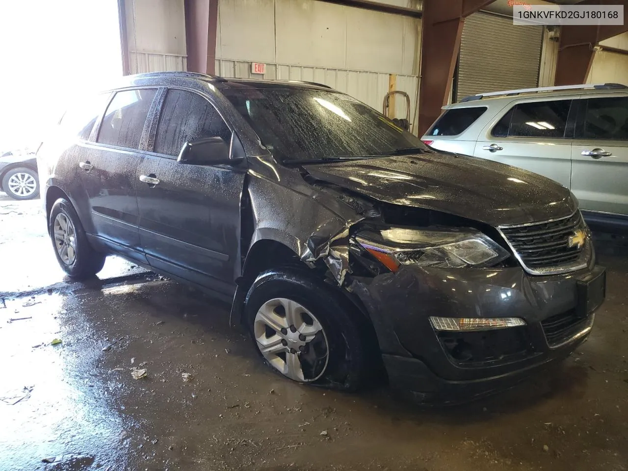 2016 Chevrolet Traverse Ls VIN: 1GNKVFKD2GJ180168 Lot: 71769424