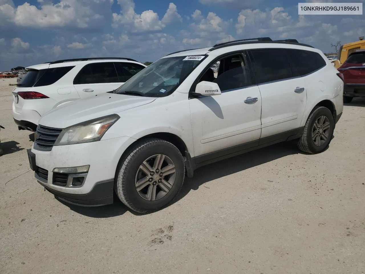 2016 Chevrolet Traverse Lt VIN: 1GNKRHKD9GJ189661 Lot: 71808024