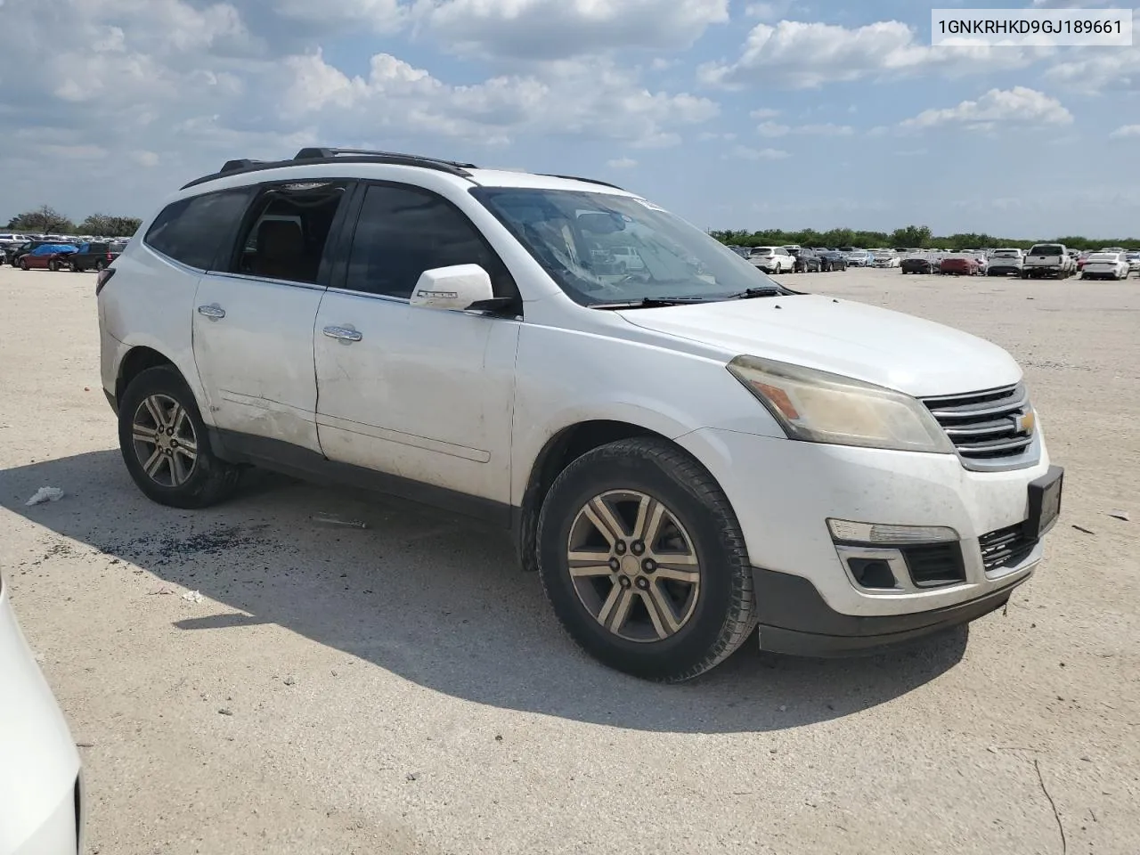 2016 Chevrolet Traverse Lt VIN: 1GNKRHKD9GJ189661 Lot: 71808024