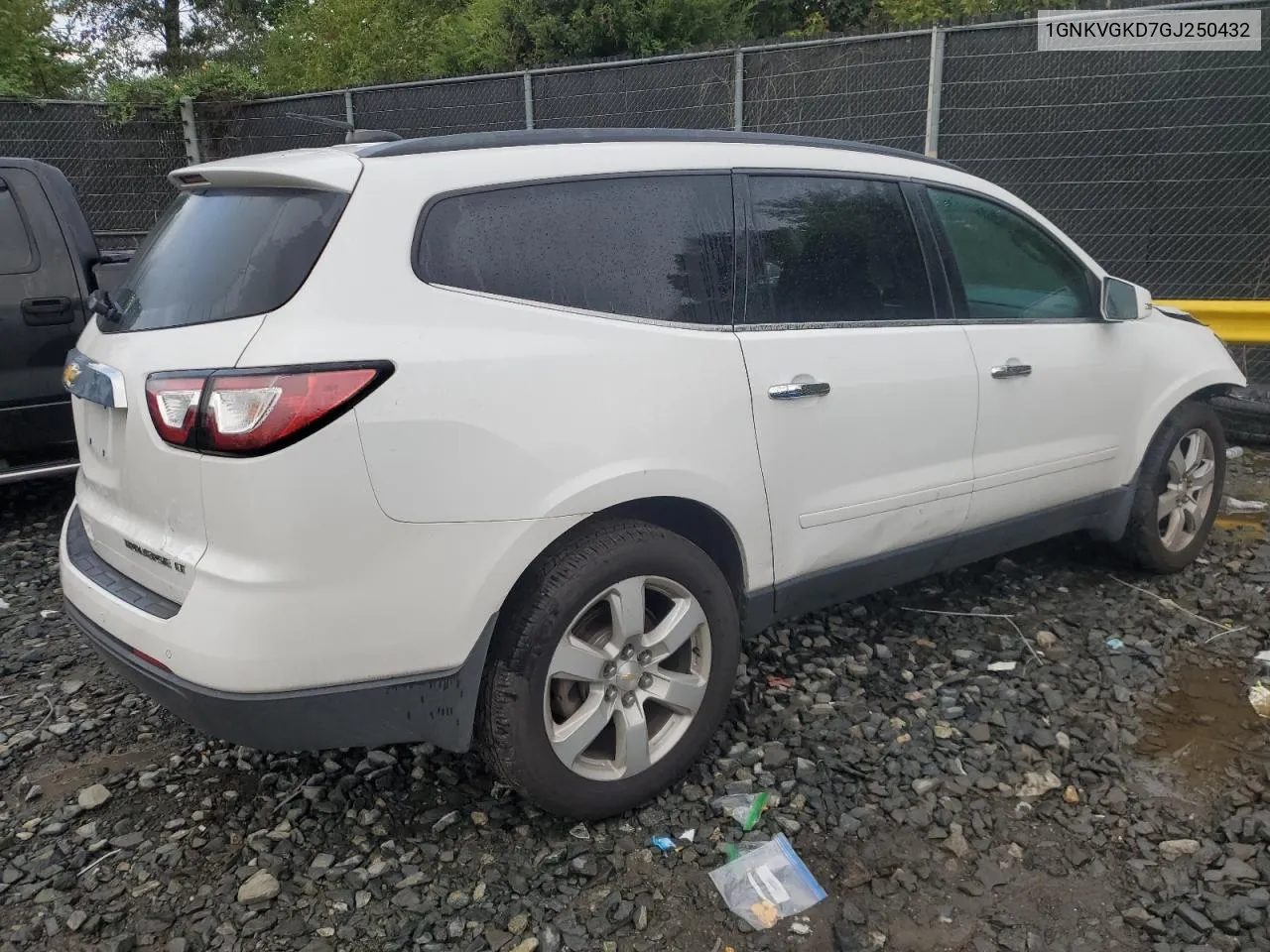 2016 Chevrolet Traverse Lt VIN: 1GNKVGKD7GJ250432 Lot: 71881564