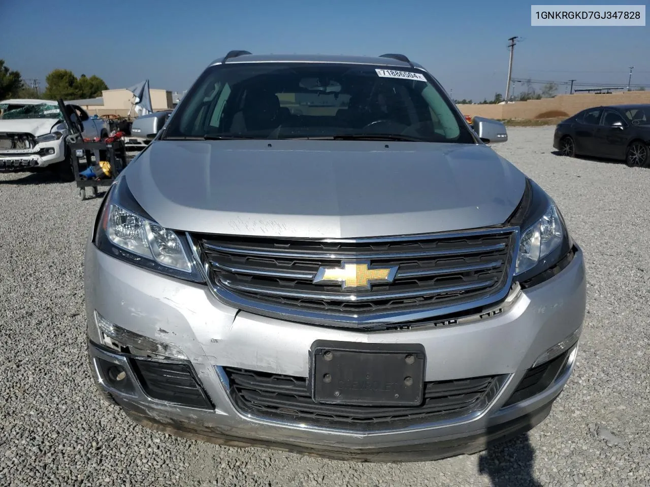 1GNKRGKD7GJ347828 2016 Chevrolet Traverse Lt