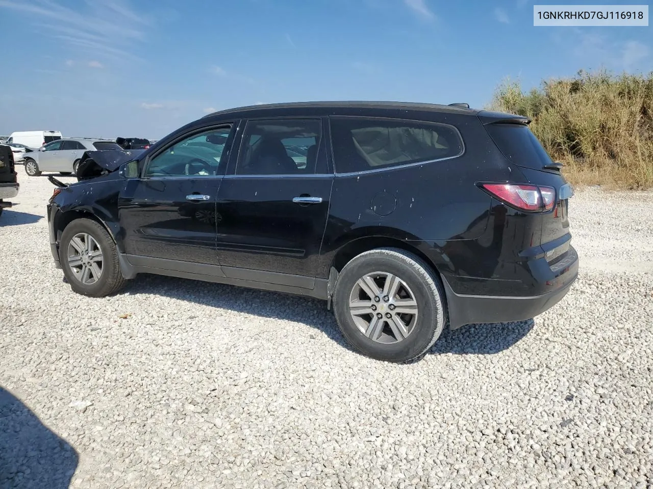 2016 Chevrolet Traverse Lt VIN: 1GNKRHKD7GJ116918 Lot: 72623504