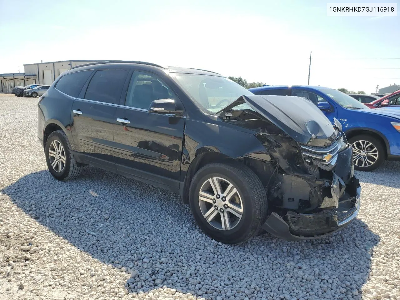 2016 Chevrolet Traverse Lt VIN: 1GNKRHKD7GJ116918 Lot: 72623504